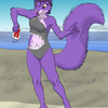 Sharkini Squirrel